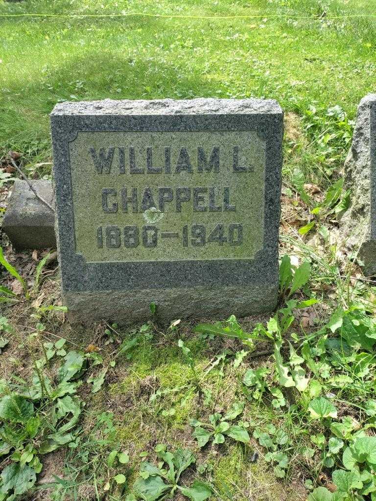 William L. Chappell's grave. Photo 3