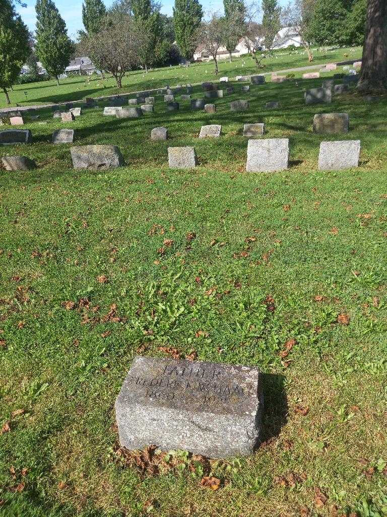 Frederick W. Haag's grave. Photo 3