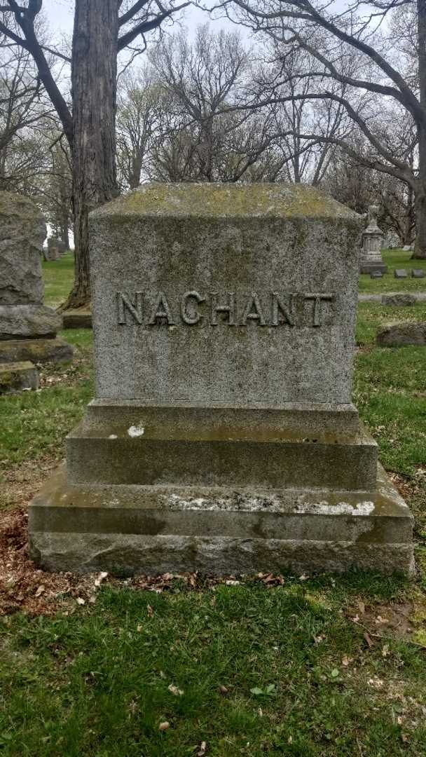 Edward J. Nachant's grave. Photo 4