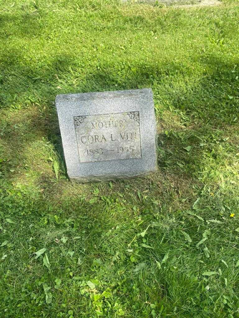 Cora L. Viti's grave. Photo 3