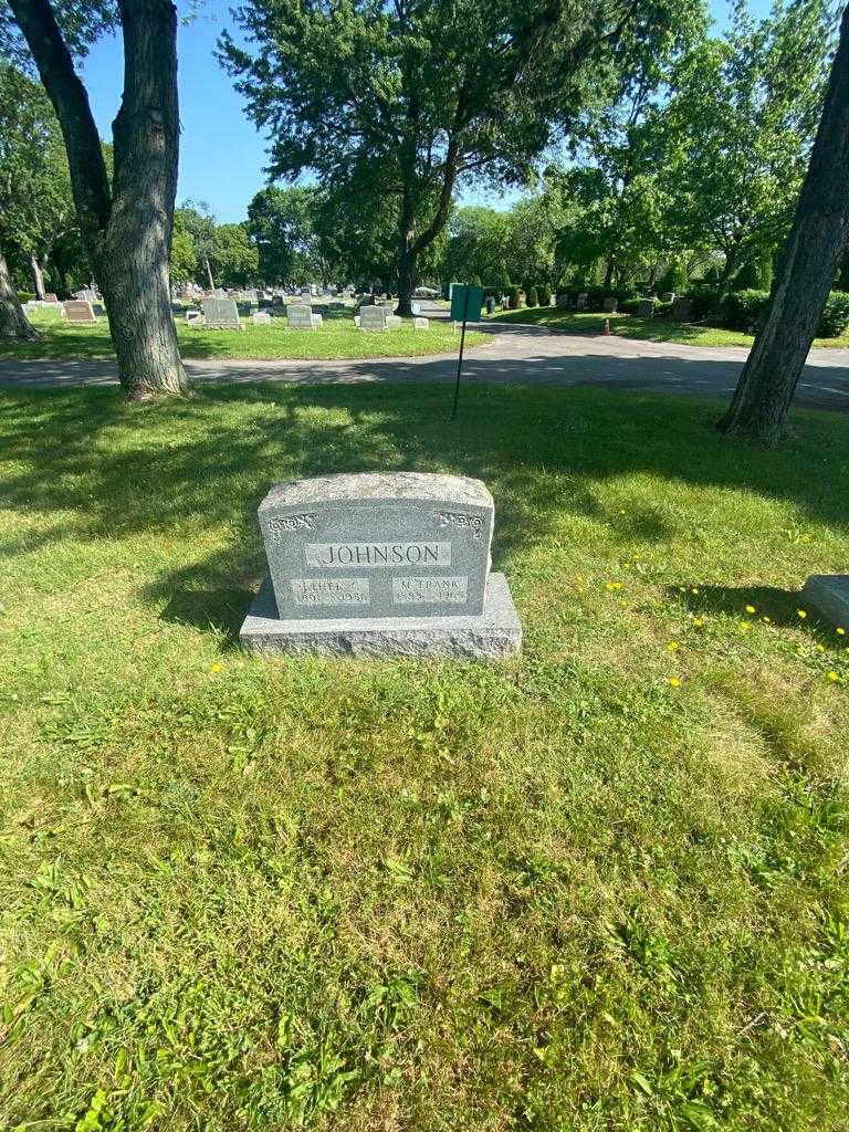 Frank M. Johnson's grave. Photo 1