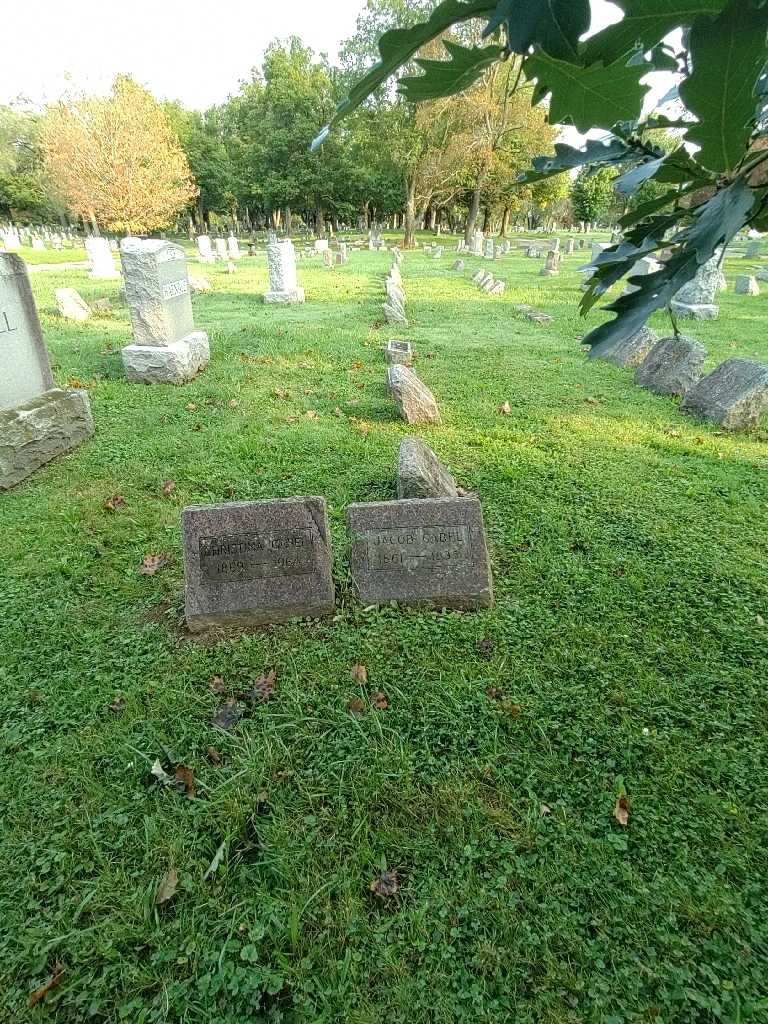 Jacob Gabel's grave. Photo 1
