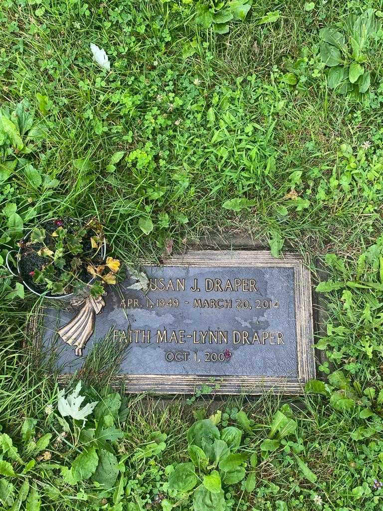 Susan J. Draper's grave. Photo 3