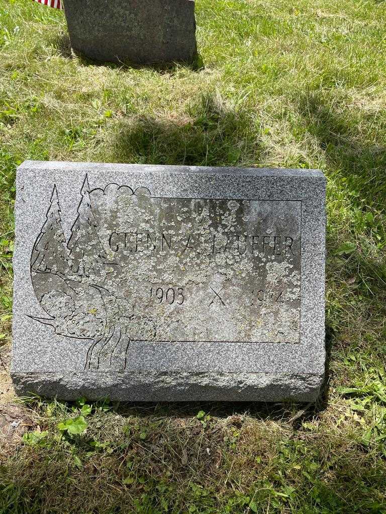Glenn A. Lauffer's grave. Photo 3