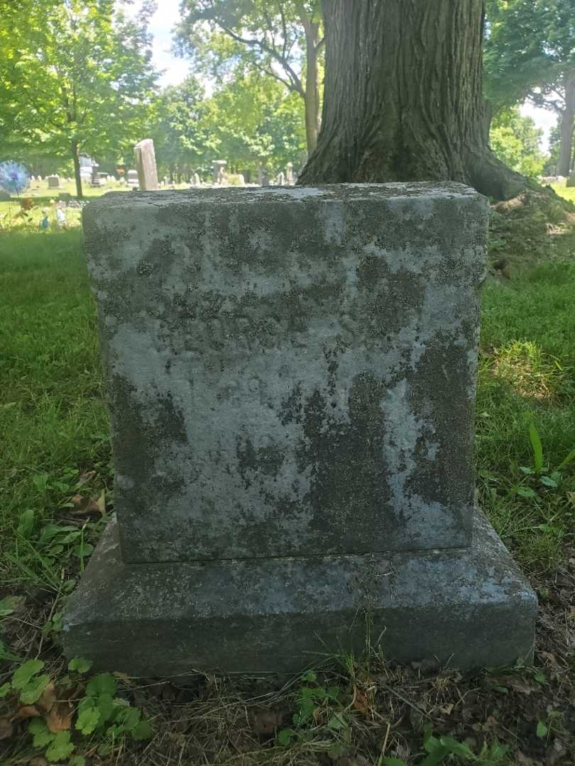 George Saal's grave. Photo 3
