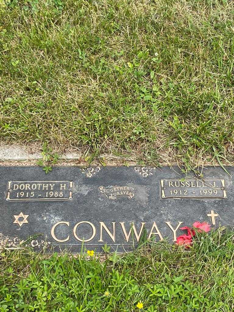 Dorothy H. Conway's grave. Photo 3