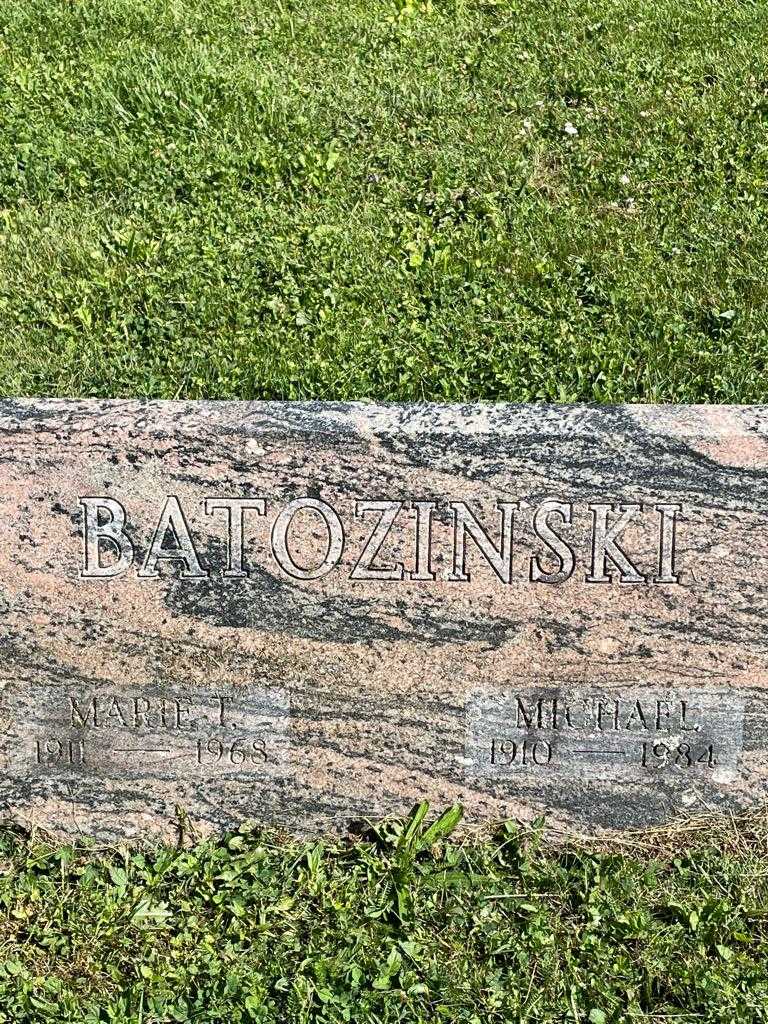 Marie T. Batozinski's grave. Photo 3