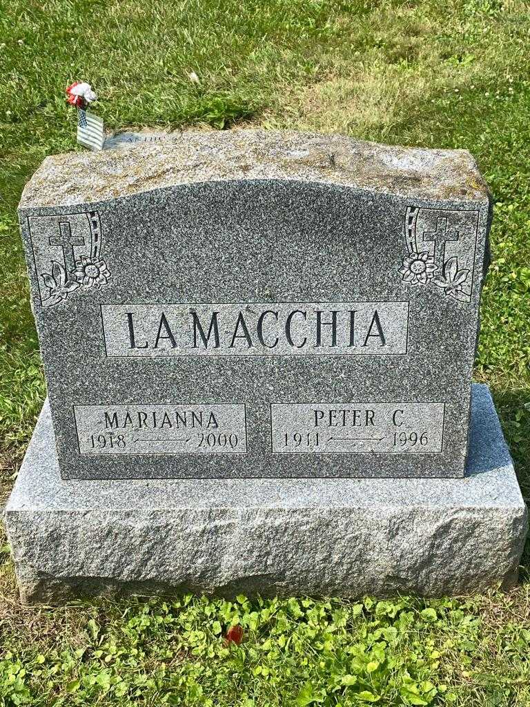 Peter C. La Macchia's grave. Photo 3