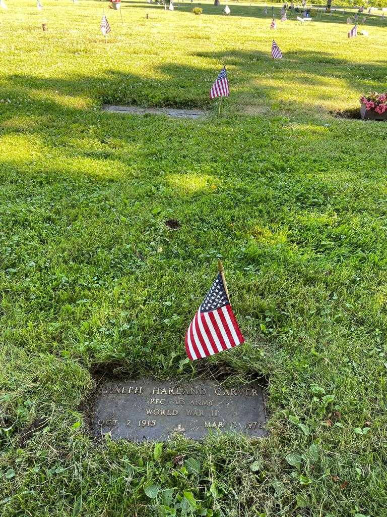 Ralph Harland Carver's grave. Photo 2