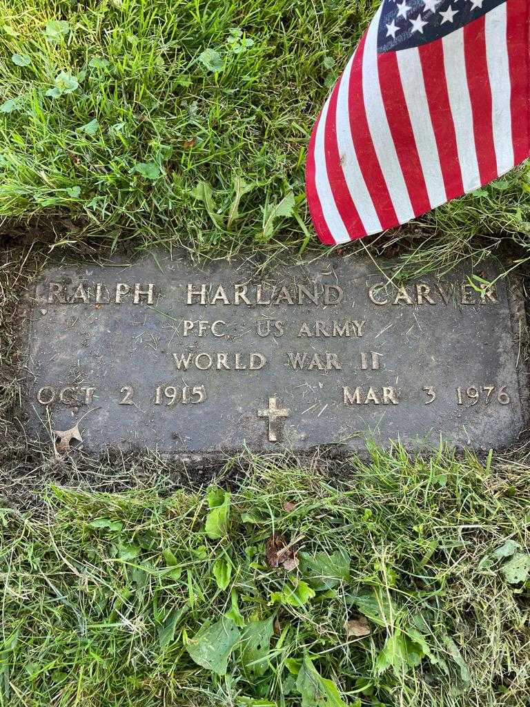 Ralph Harland Carver's grave. Photo 3