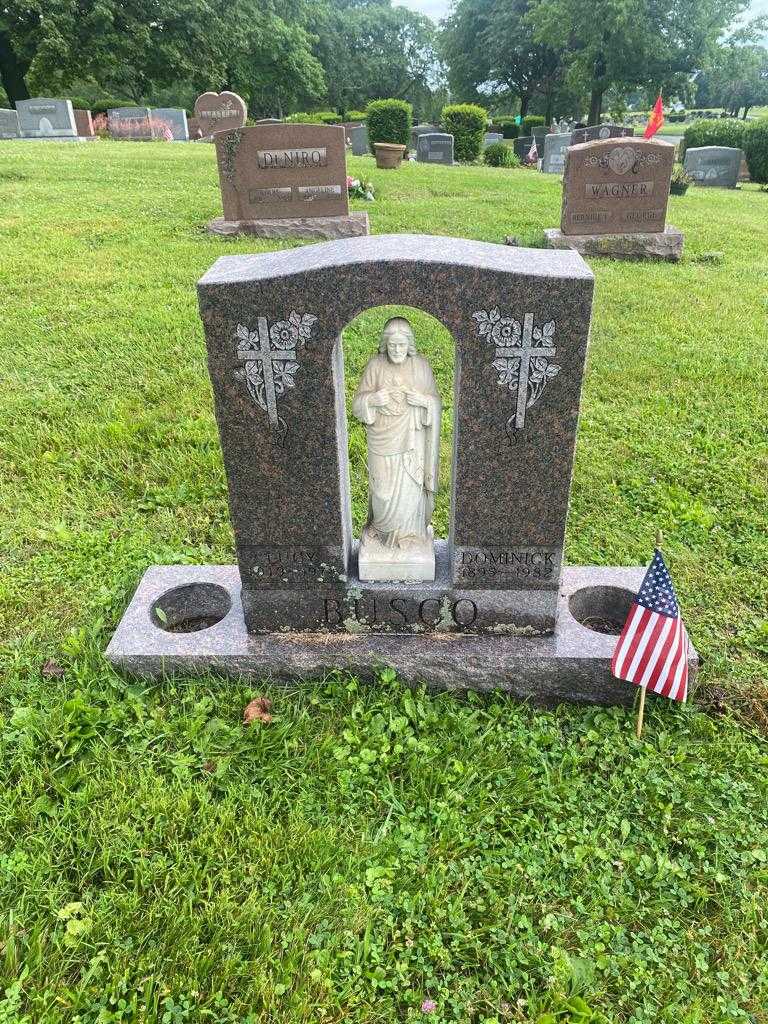 Lucy Busco's grave. Photo 2
