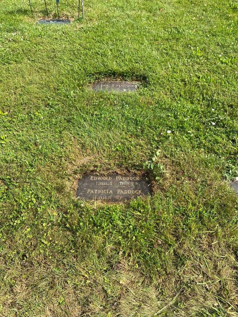 Edward D. "Ned" Paddock's grave. Photo 3