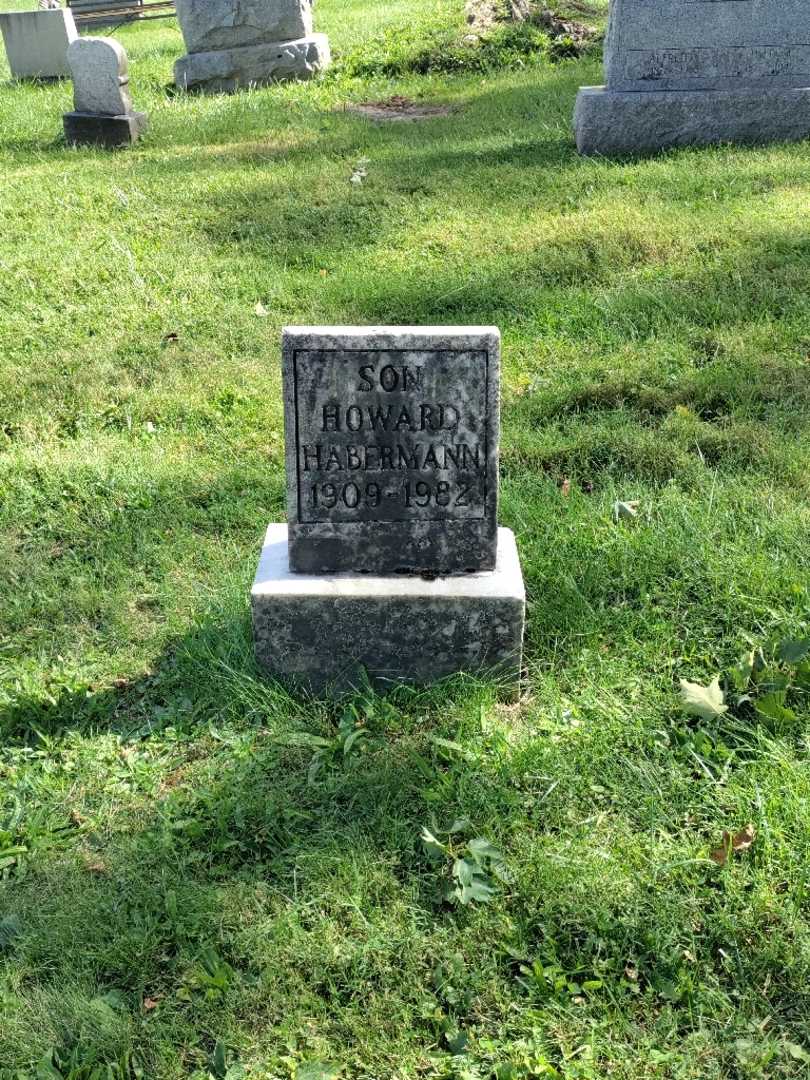 Howard Habermann's grave. Photo 2