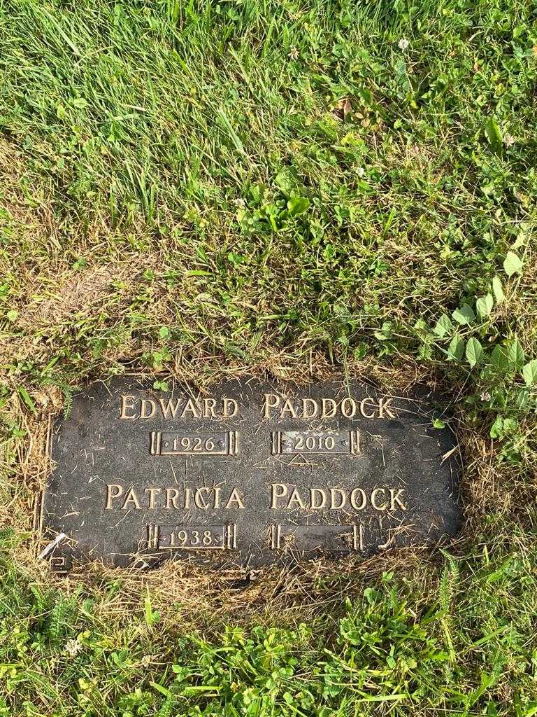 Edward D. "Ned" Paddock's grave. Photo 4