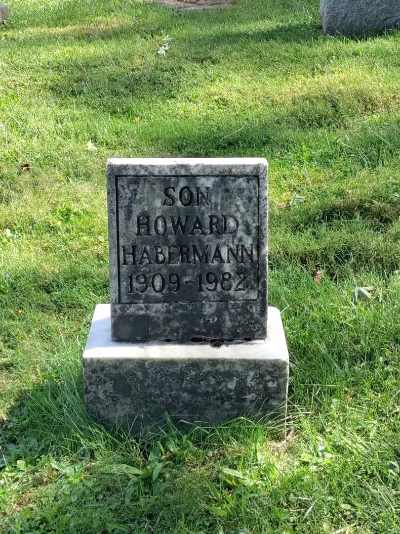 Howard Habermann's grave. Photo 3