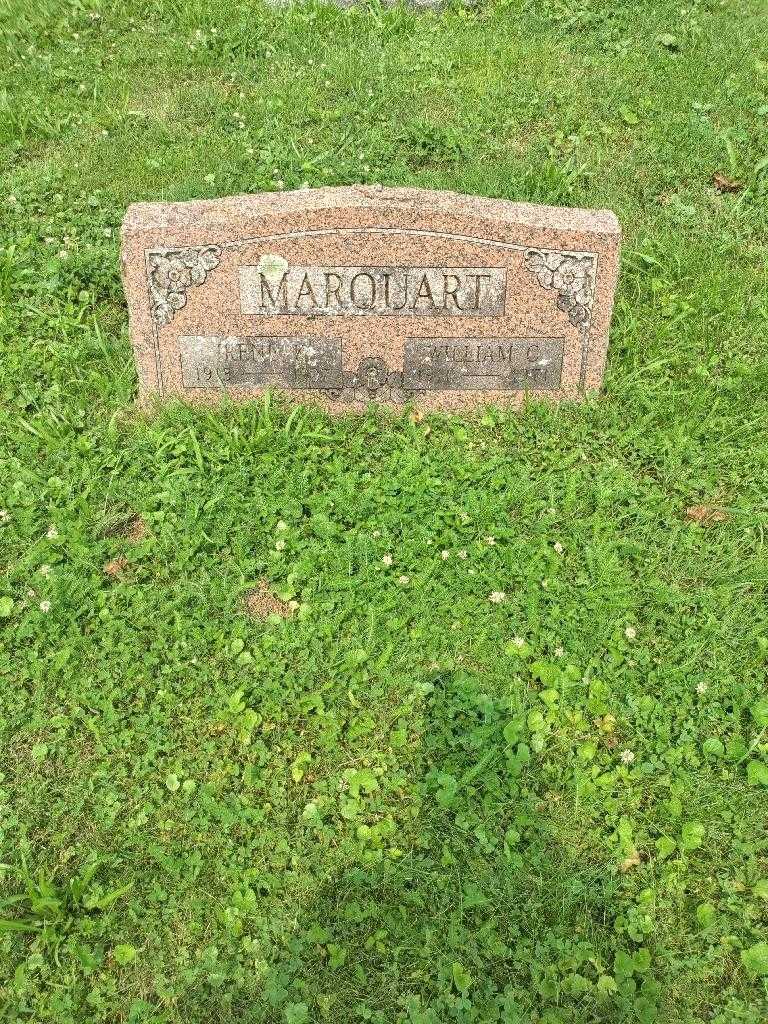 Irene K. Marquart's grave. Photo 1