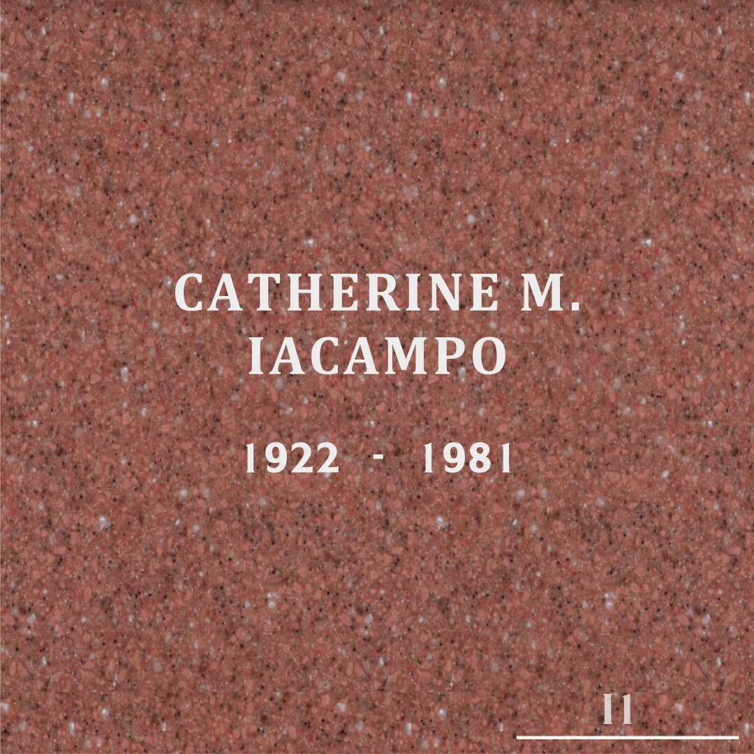 Catherine M. Iacampo's grave