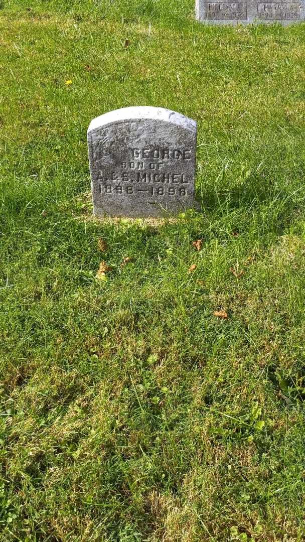 George Michel's grave. Photo 2