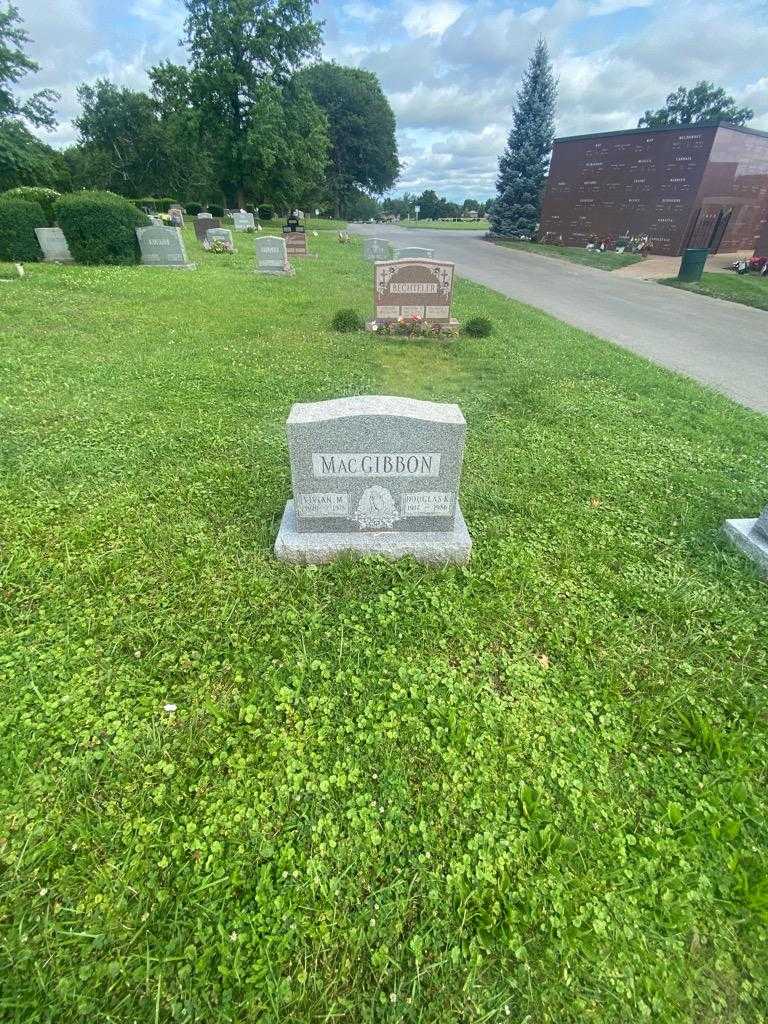 Douglas K. MacGibbon's grave. Photo 1