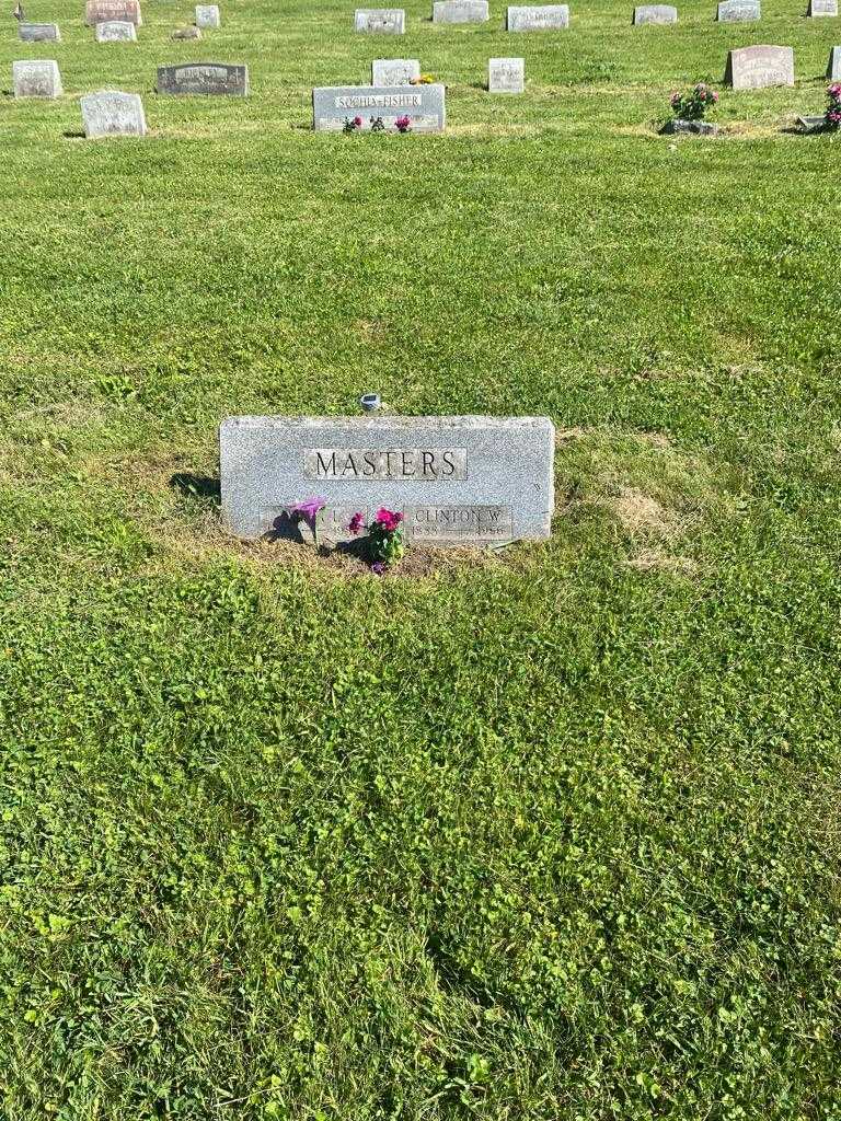 Clinton W. Masters's grave. Photo 2