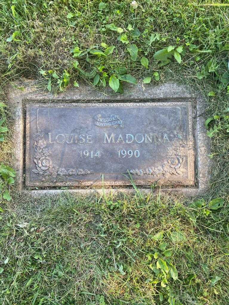 Louise Madonna's grave. Photo 3