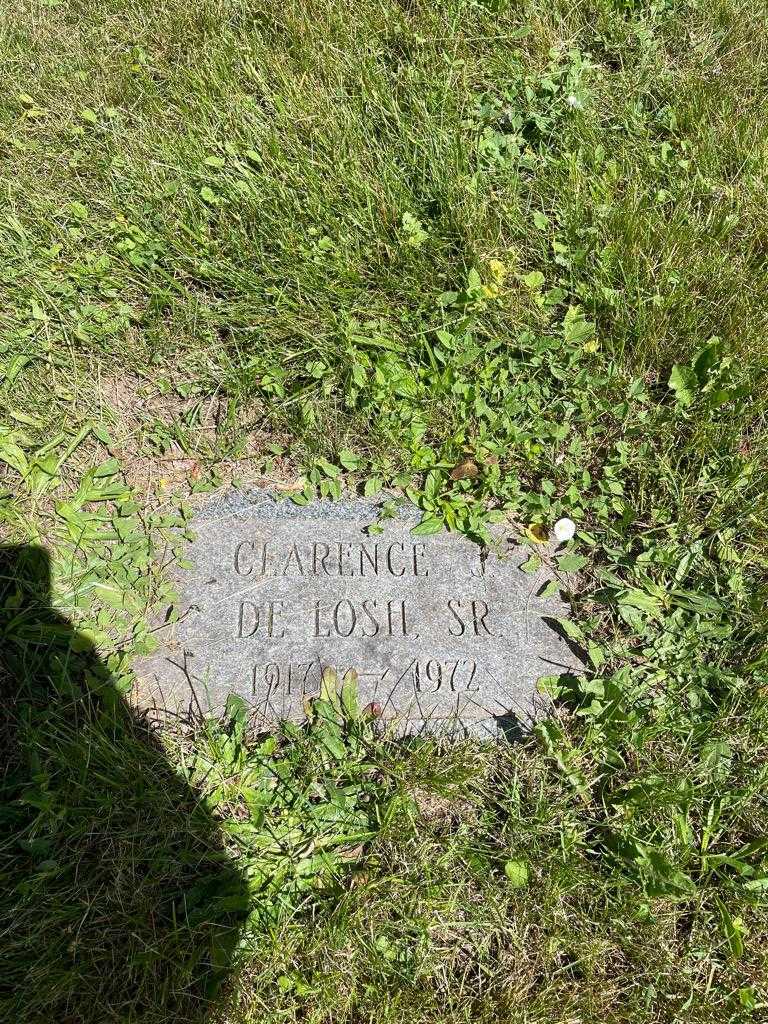 Clarence J. Delosh Senior's grave. Photo 3