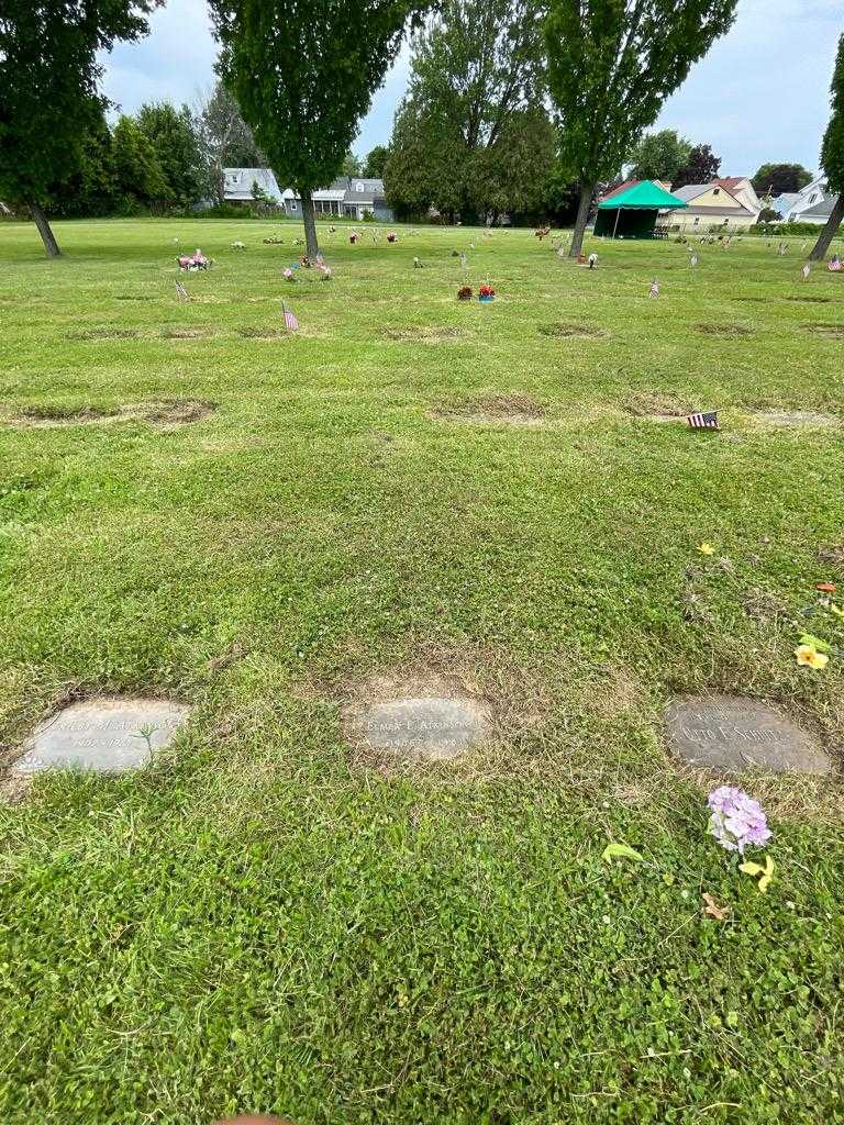 Elmer E. Atkinson Junior's grave. Photo 1