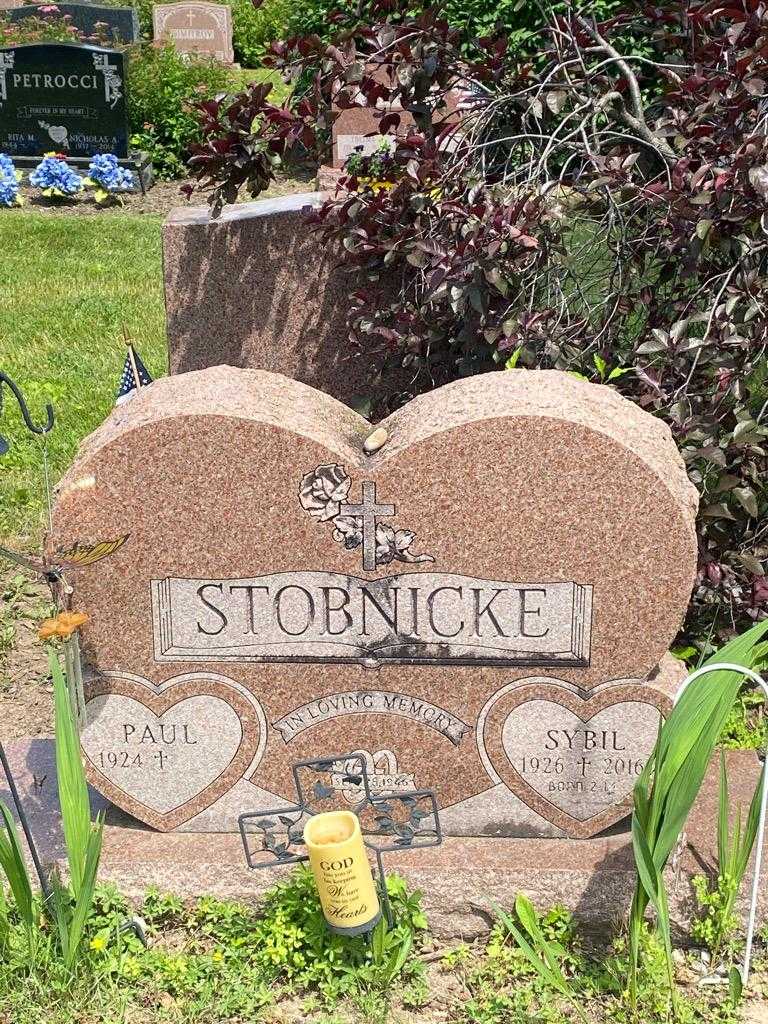 Doctor Paul P. Stobnicke's grave. Photo 3