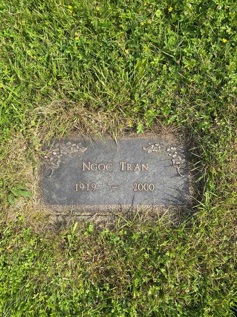 Ngoc Van Tran's grave. Photo 3