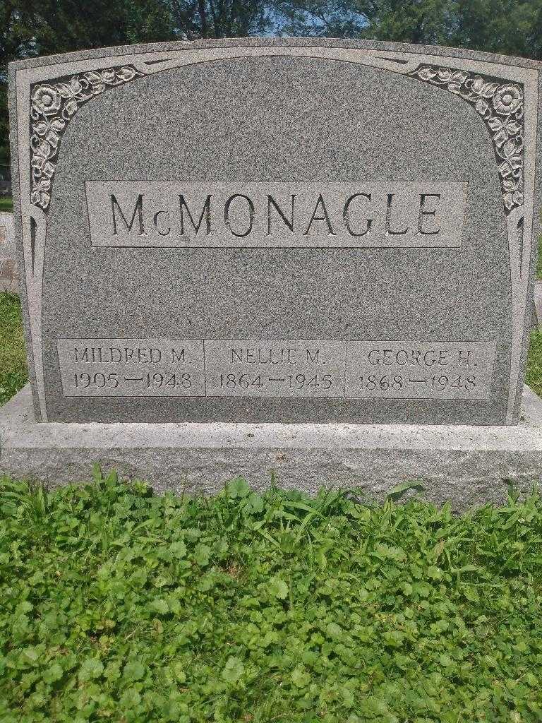 Nellie M. McMonagle's grave. Photo 3