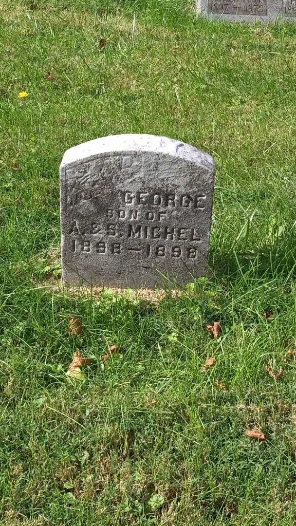 George Michel's grave. Photo 3
