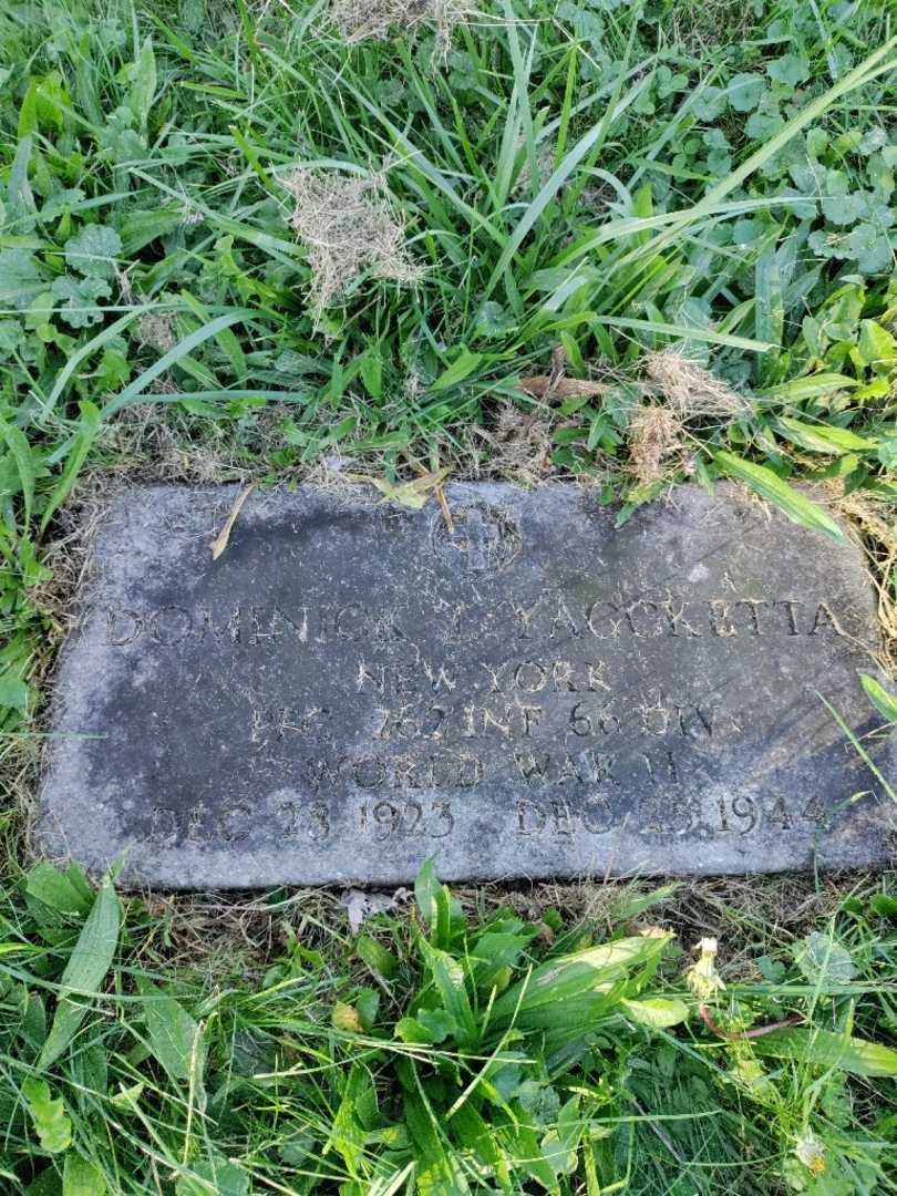 Dominic T. Yaccketta's grave. Photo 3