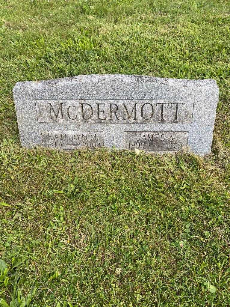 James A. McDermot's grave. Photo 3