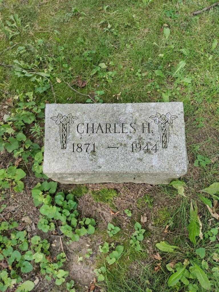 Charles H. Blint's grave. Photo 2