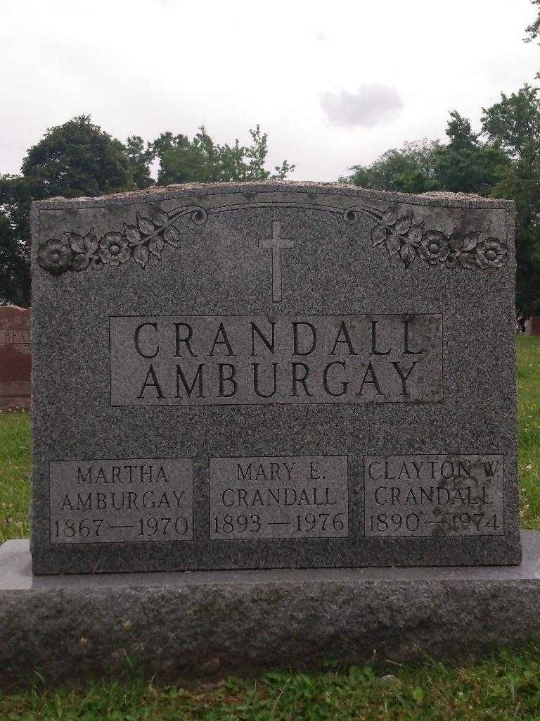 Mary E. Crandall's grave. Photo 3