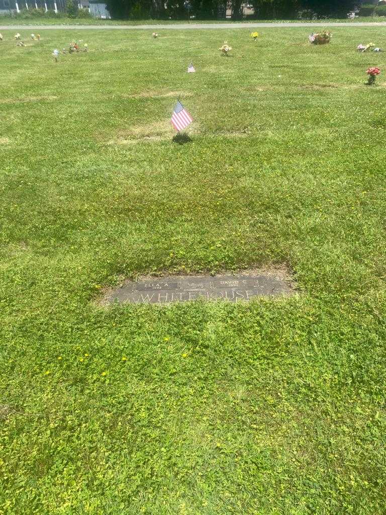 Ella A. Whitehouse's grave. Photo 2