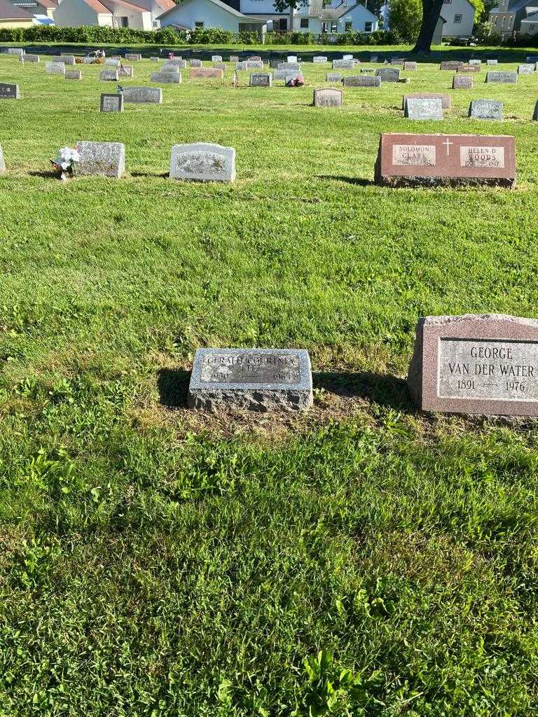 Gerald Courtney Litz's grave. Photo 2