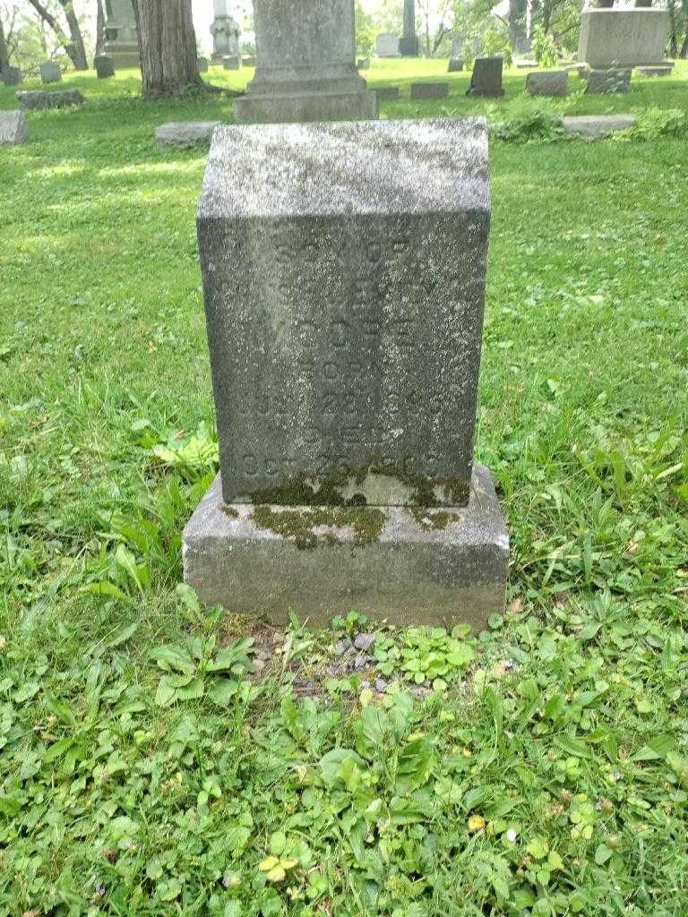 Erwin F. Moore's grave. Photo 2