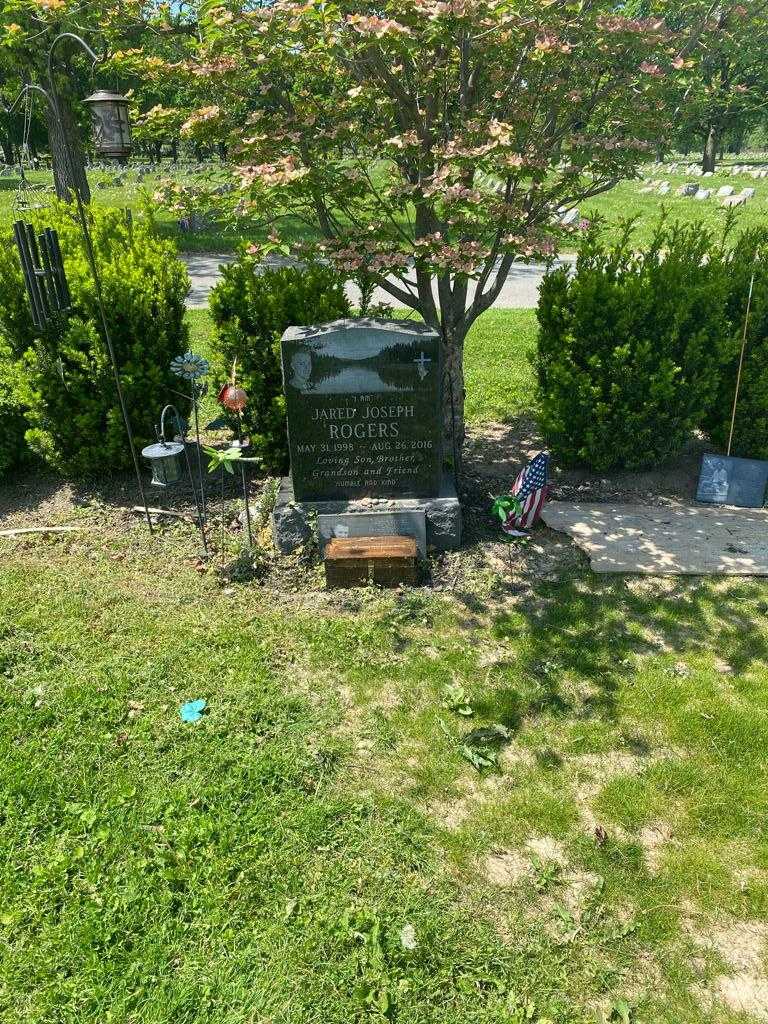 Jared Joseph Rogers's grave. Photo 2