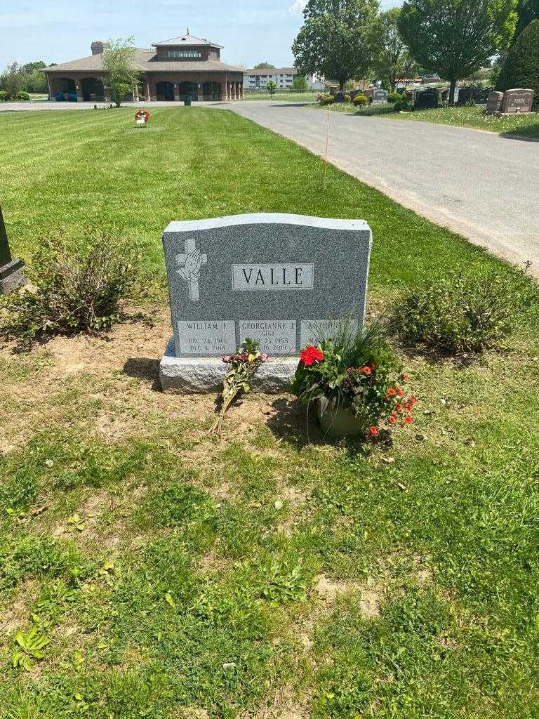 William J. Valle's grave. Photo 2
