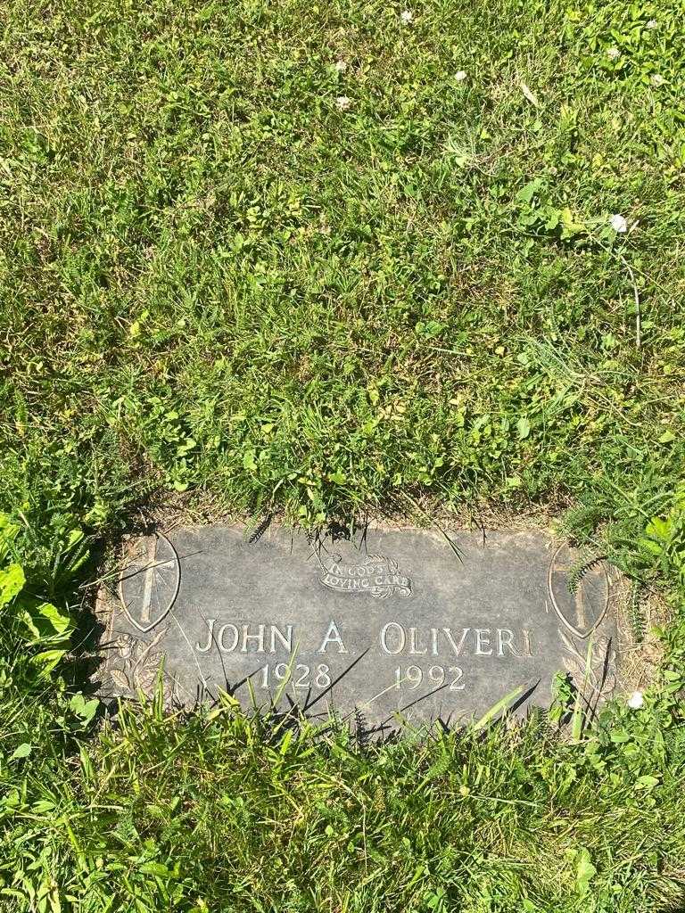 John A. Oliveri's grave. Photo 3