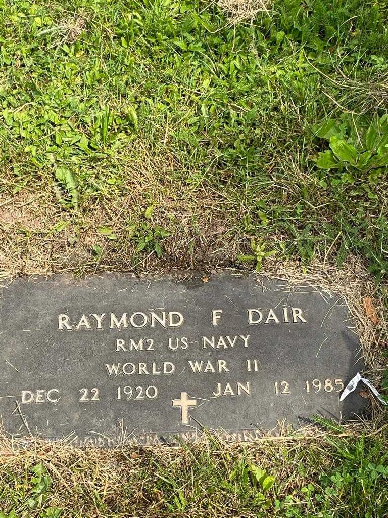 Raymond F. Dair's grave. Photo 3