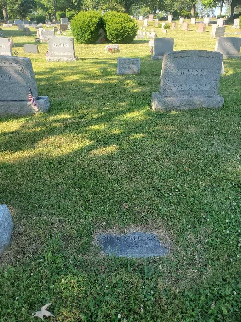 Ruth Vreeland's grave. Photo 1