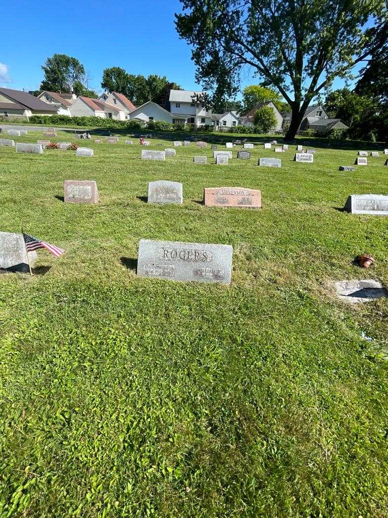 William W. Rogers's grave. Photo 1