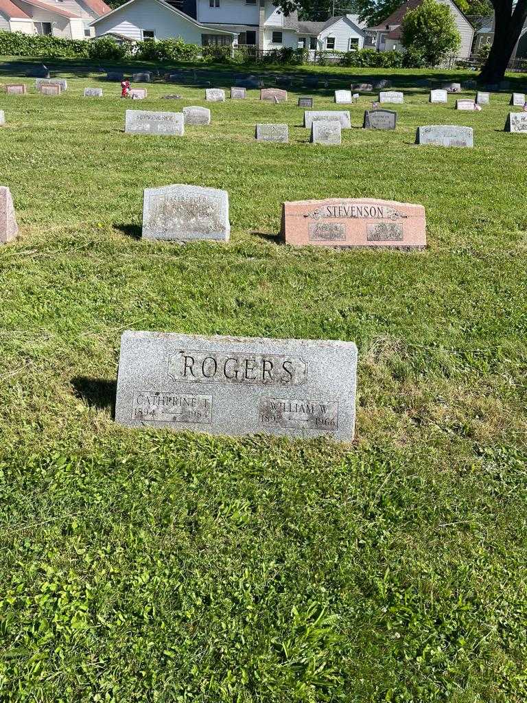 William W. Rogers's grave. Photo 2