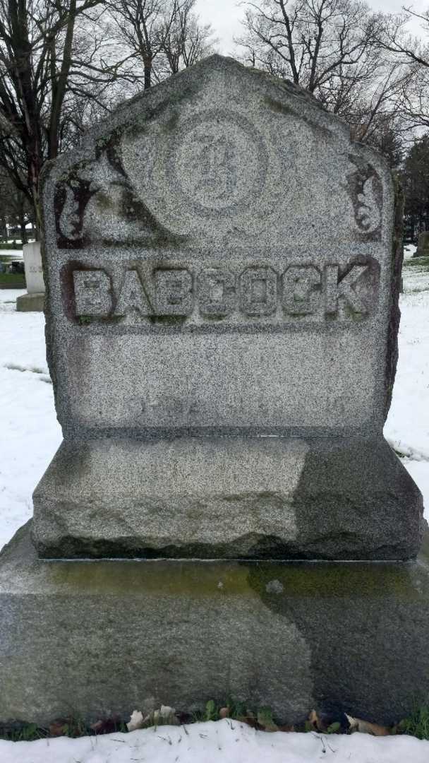 Ida L. Babcock's grave. Photo 4
