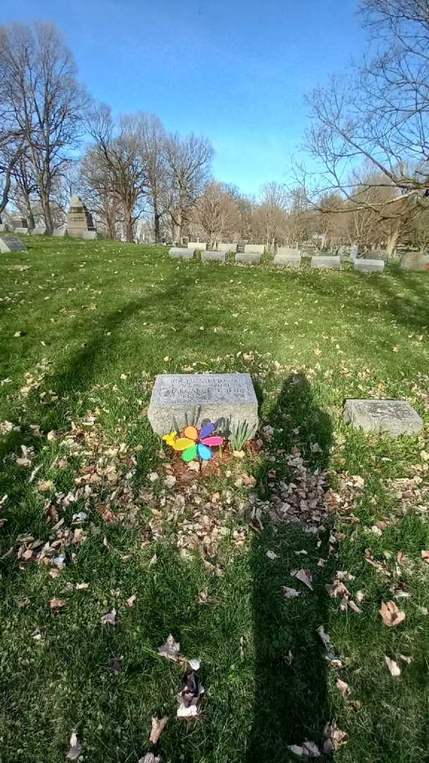 Roger S. Sterling Reid Junior's grave. Photo 1