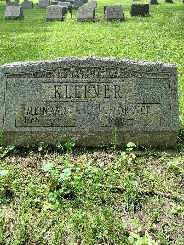 Florence M. Kleiner's grave. Photo 3
