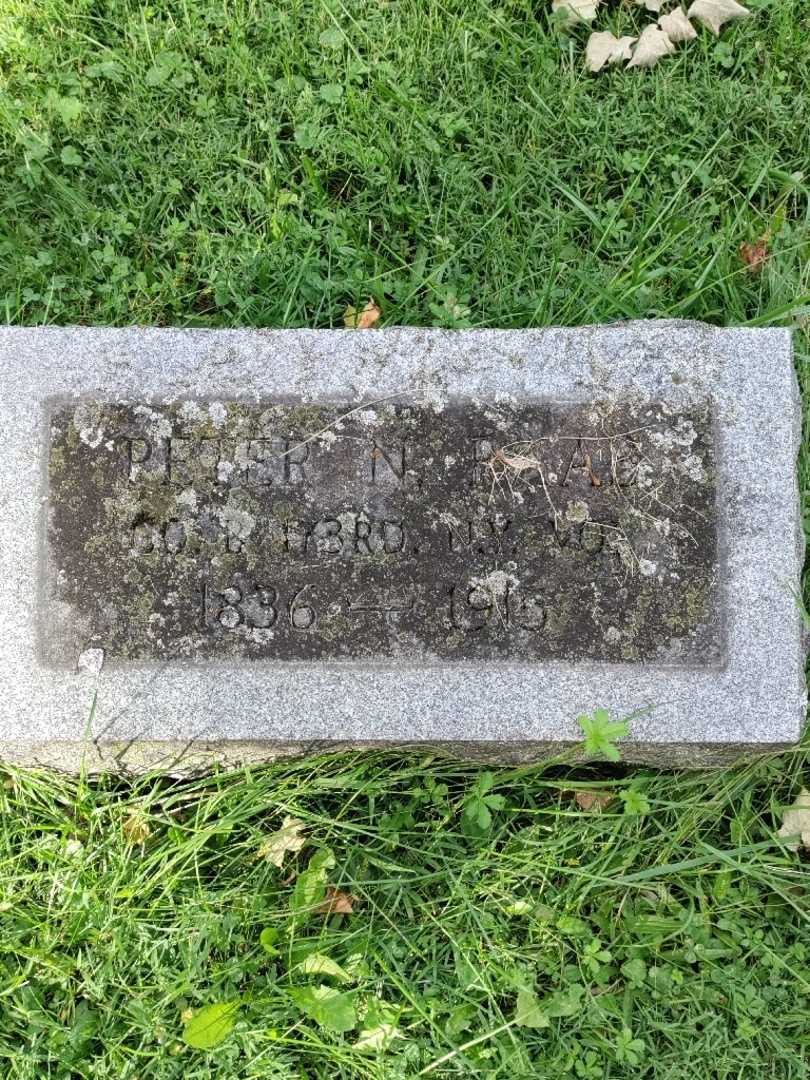 Peter N. Raab's grave. Photo 3