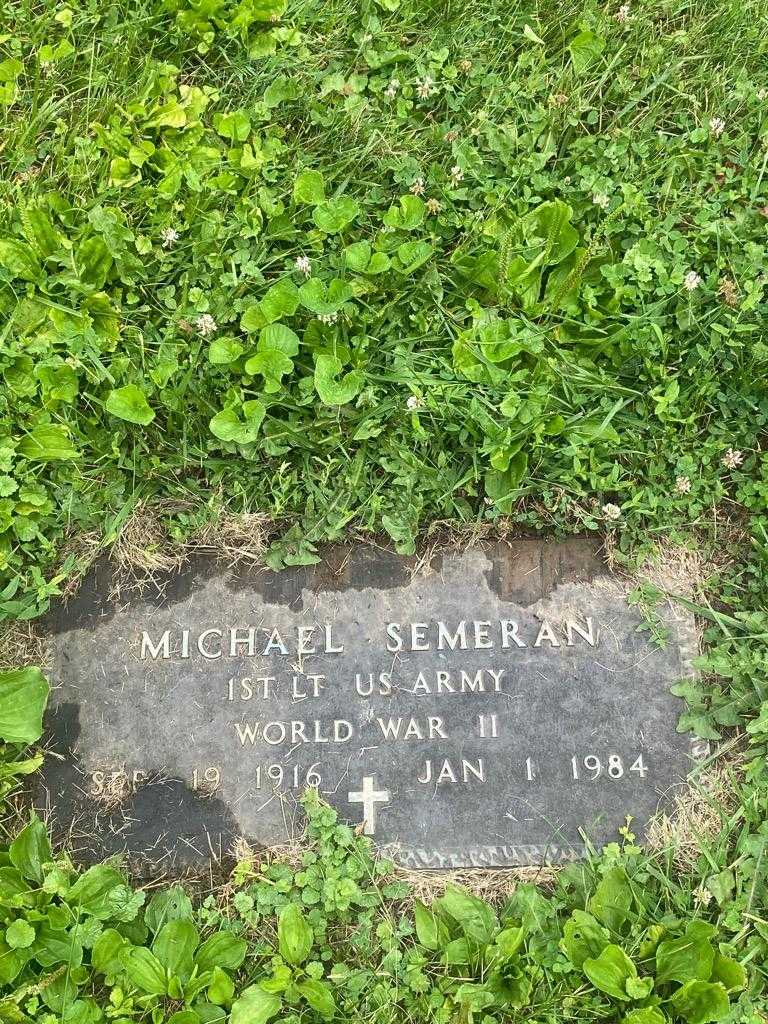 Michael Semeran's grave. Photo 3